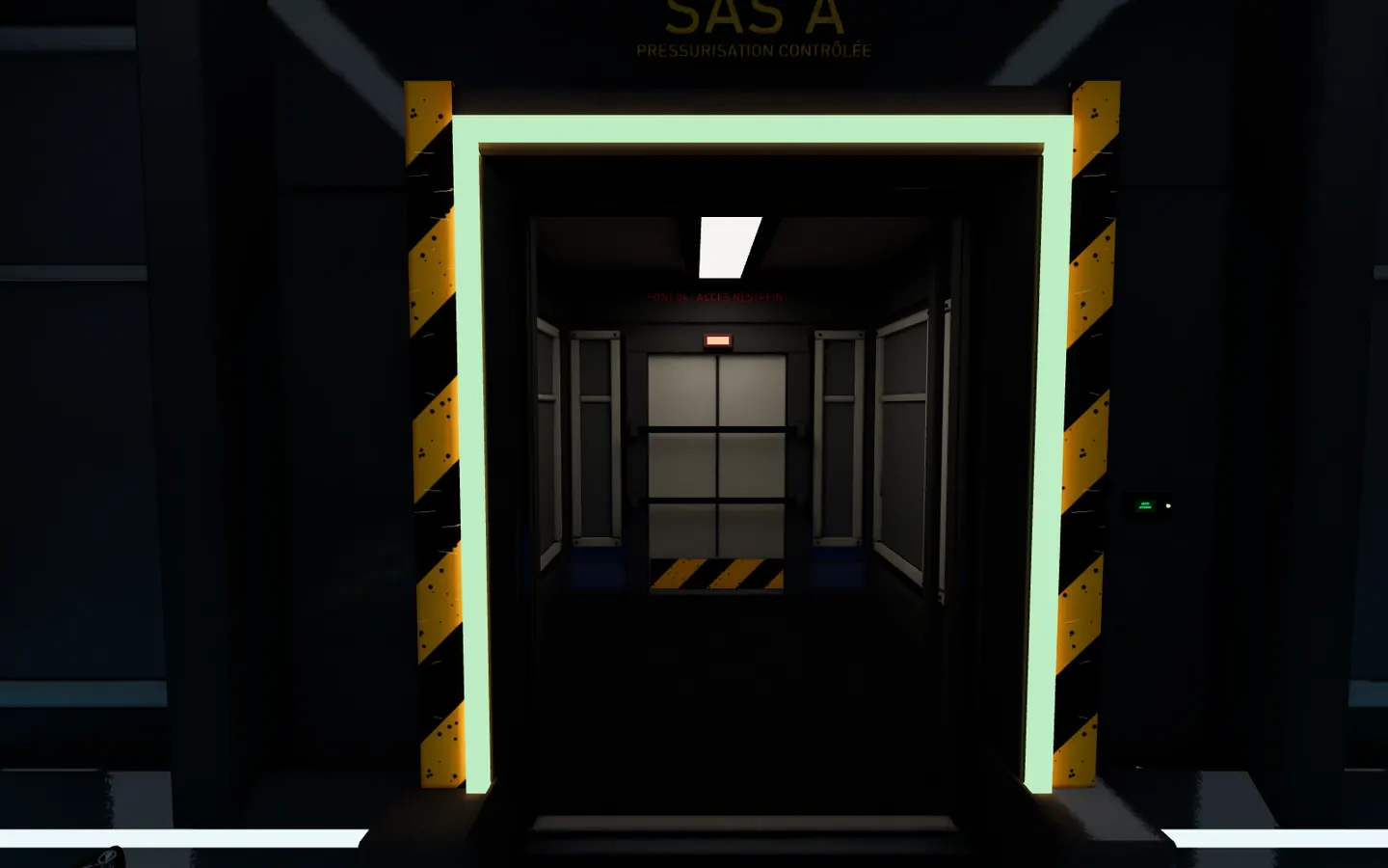 Sas ouvert
